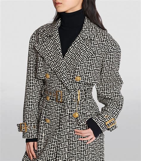 monogram coat